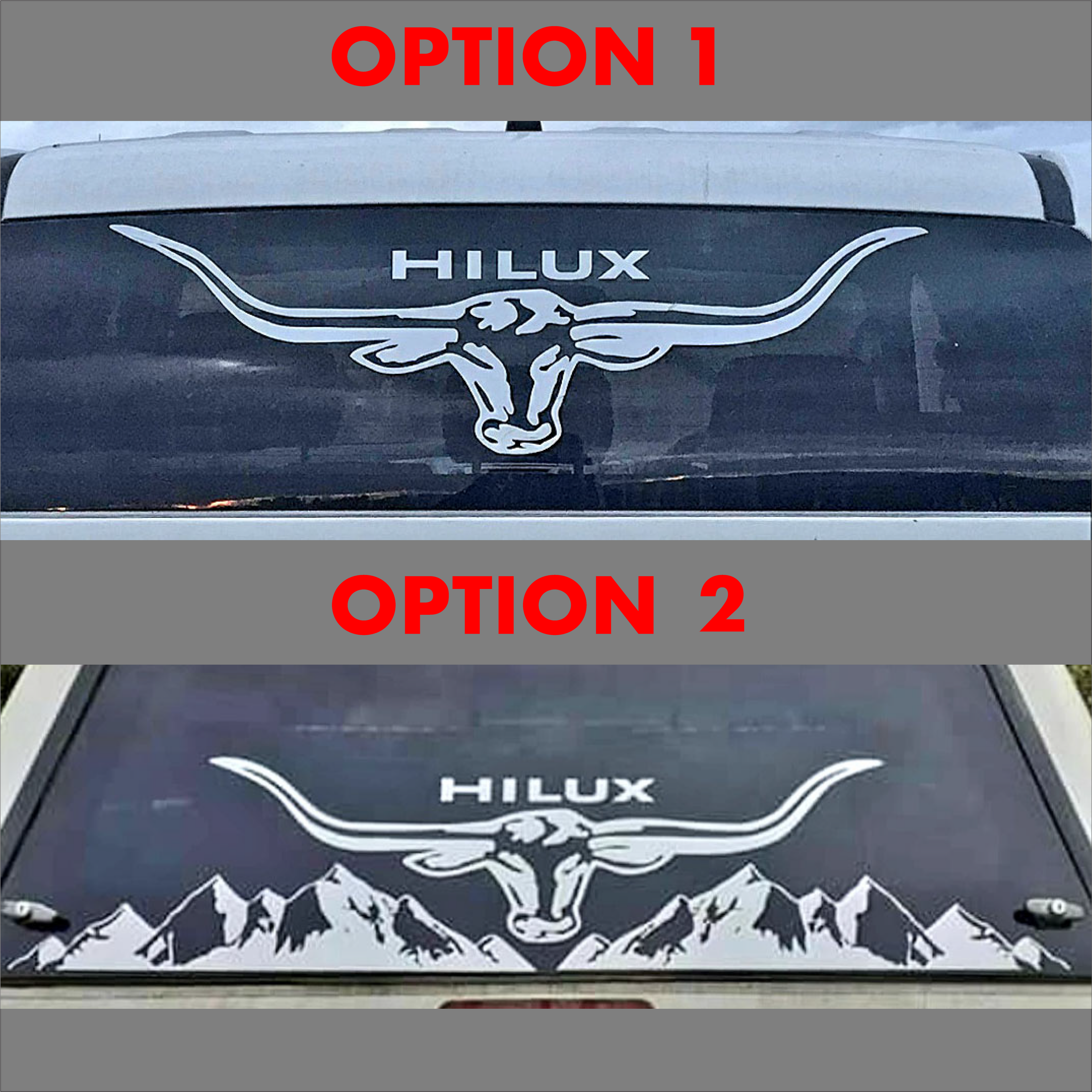 BULL DECAL