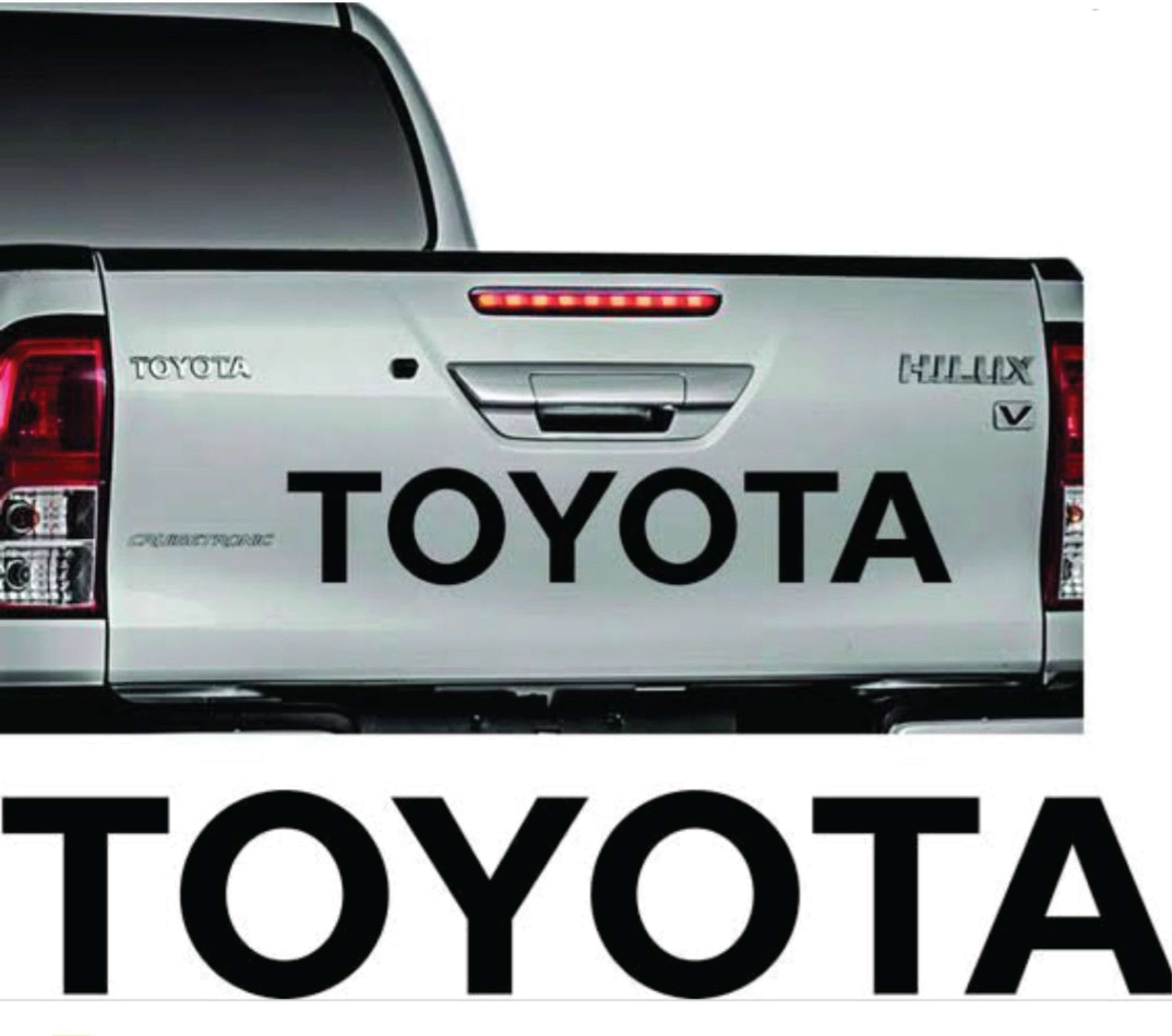 TOYOTA TAILGATE DECAL