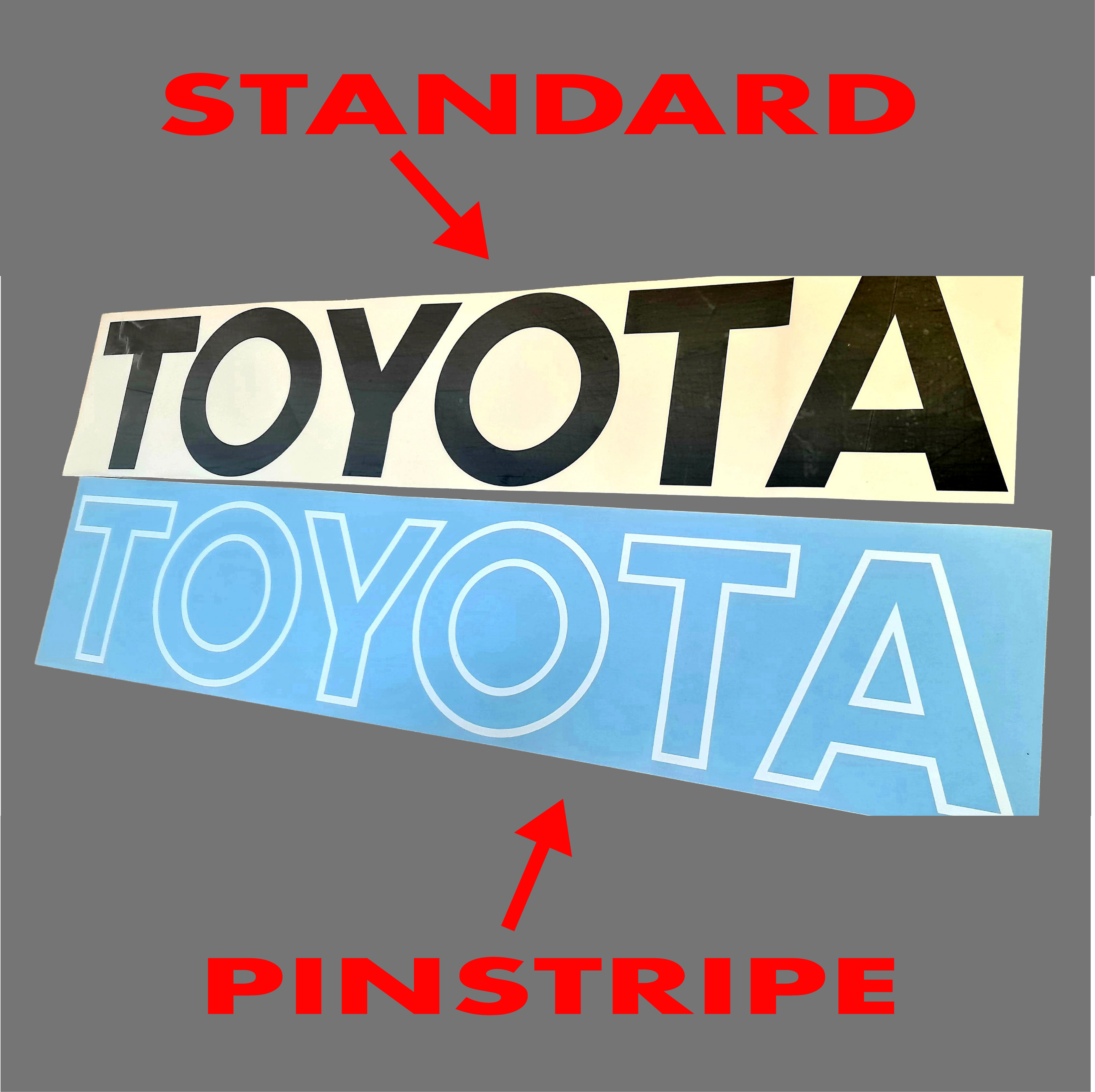 TOYOTA TAILGATE DECAL